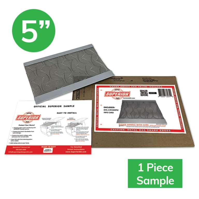 5INCH Style Test Sample 8INCH Superior Home Pro™ Gutter Guards