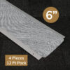 6-INCH Style Gutter Guard | 12-FT Pack
